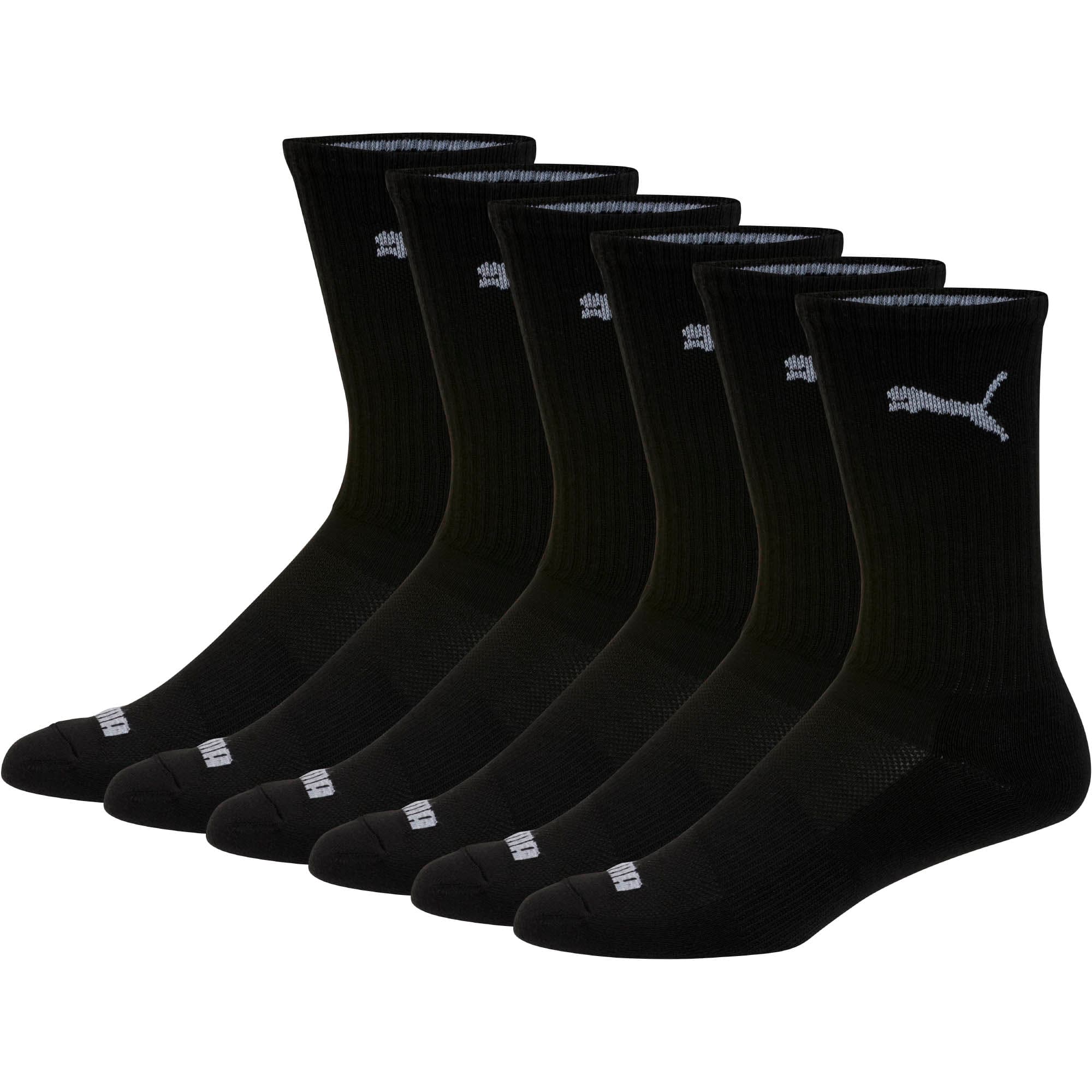 Attractive Men Black Gel/grip Socks Pack of 6